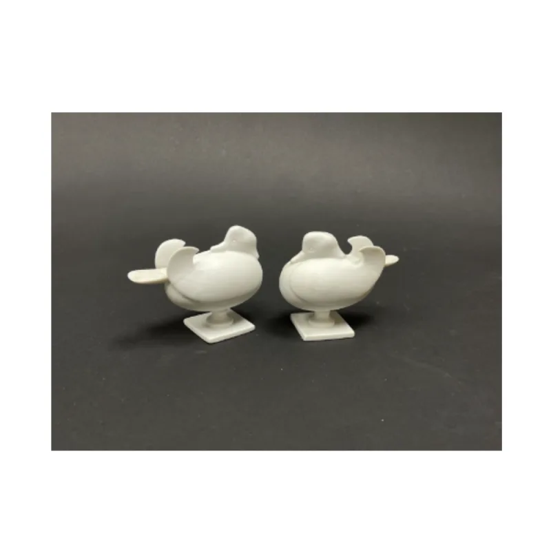 François-Xavier Lalanne pair of duck salt cellars