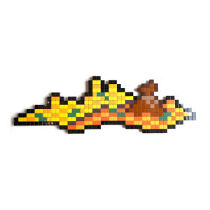 In the Woup Picsou Gold Diptyque Mosaic. Unique Piece 15886 6742137c73f45.png