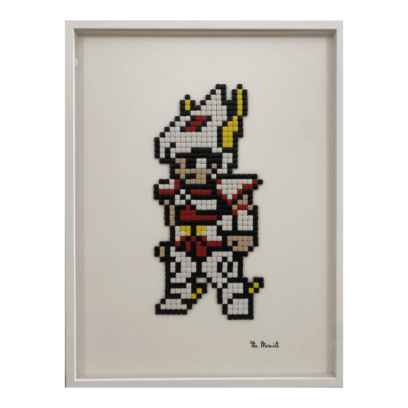 saint seiya, mosaïque, pièce unique