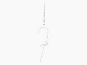 candy cane white ornament, daniel arsham, snakitecture and seletti