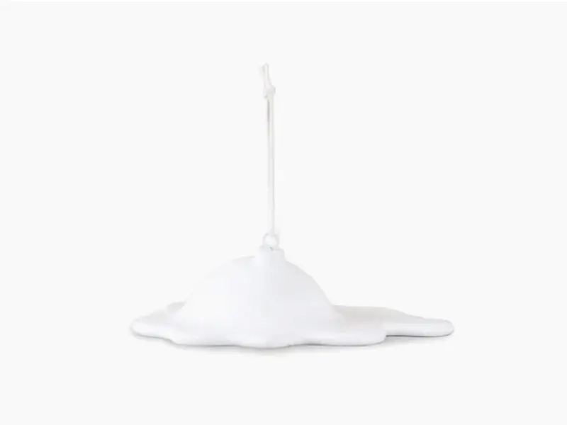 melting decoration white ornement, daniel arsham, snarkitekture et seletti