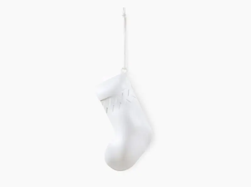 stocking white ornement, daniel arsham, snarkitecture et seletti