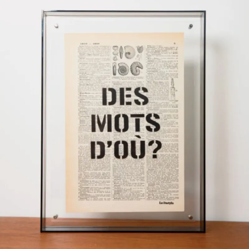 Des mots d'où ?