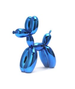 balloon dog bleu