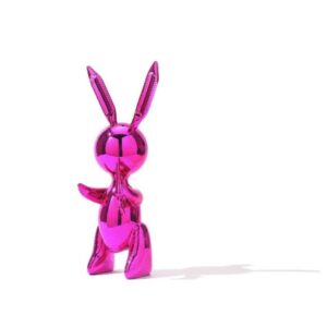 balloon rabbit pink