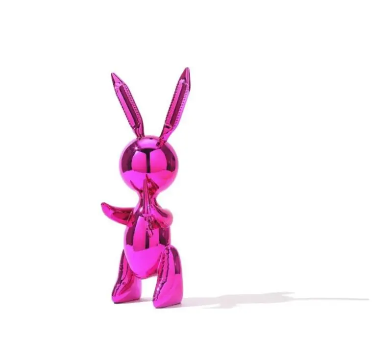 balloon rabbit pink