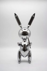 balloon rabbit silver xl