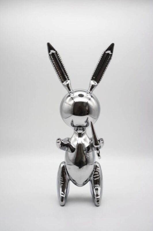 balloon rabbit silver xl