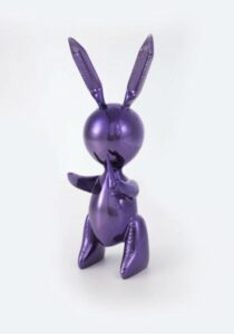 balloon rabbit violet