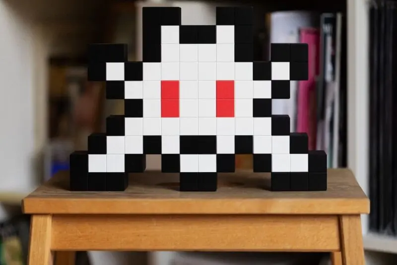 invader 3d