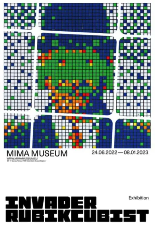 invader rubikcubist mima 9/10