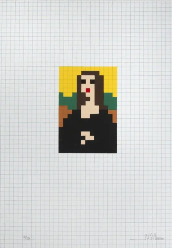 low res mona lisa