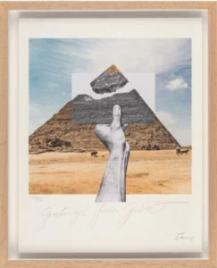 Greetings from Giza, collage