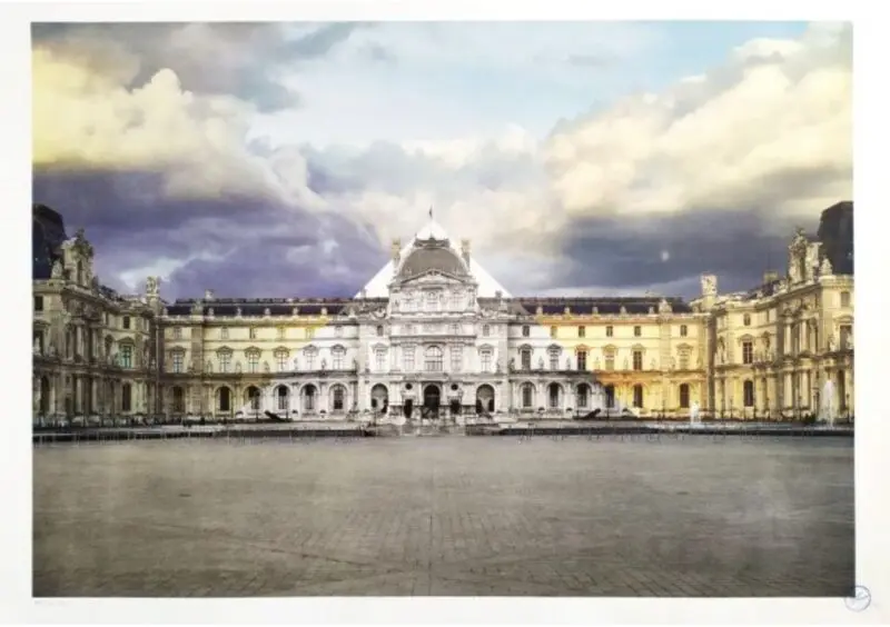 The Louvre revisited by JR, June 19, 2016, 9:23 PM