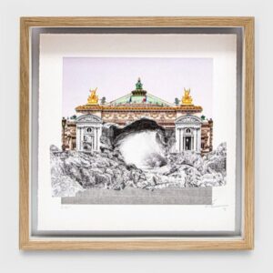 retour à la caverne, acte i, collage, paris, 2023