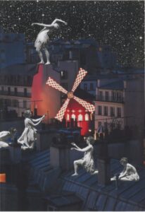 Place Blanche, Montmartre print