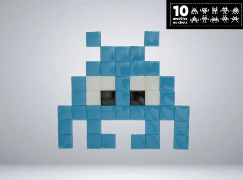 kit mosaique monster bleu clair
