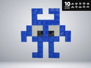 kit mosaique monster bleu foncé