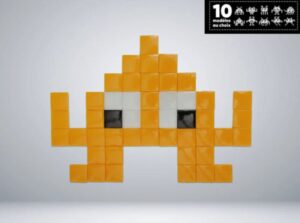 Yellow monster mosaic kit