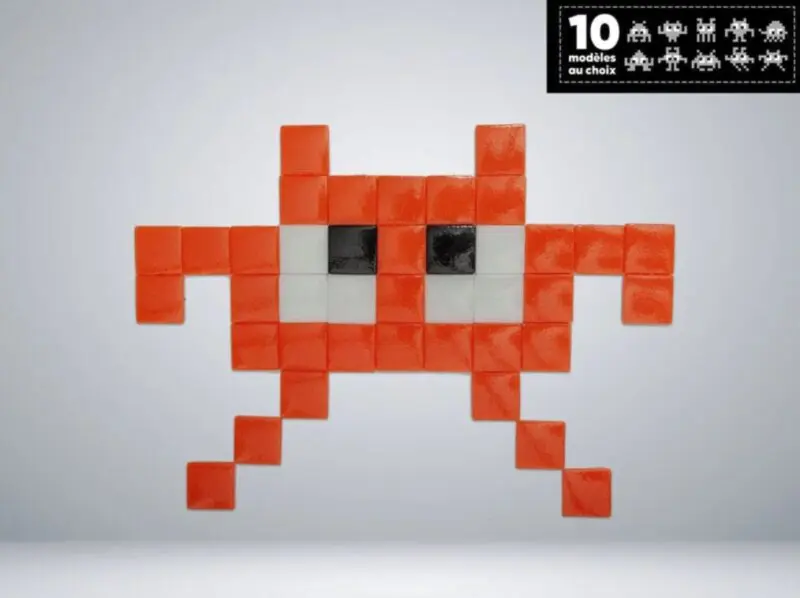 kit mosaique monster orange