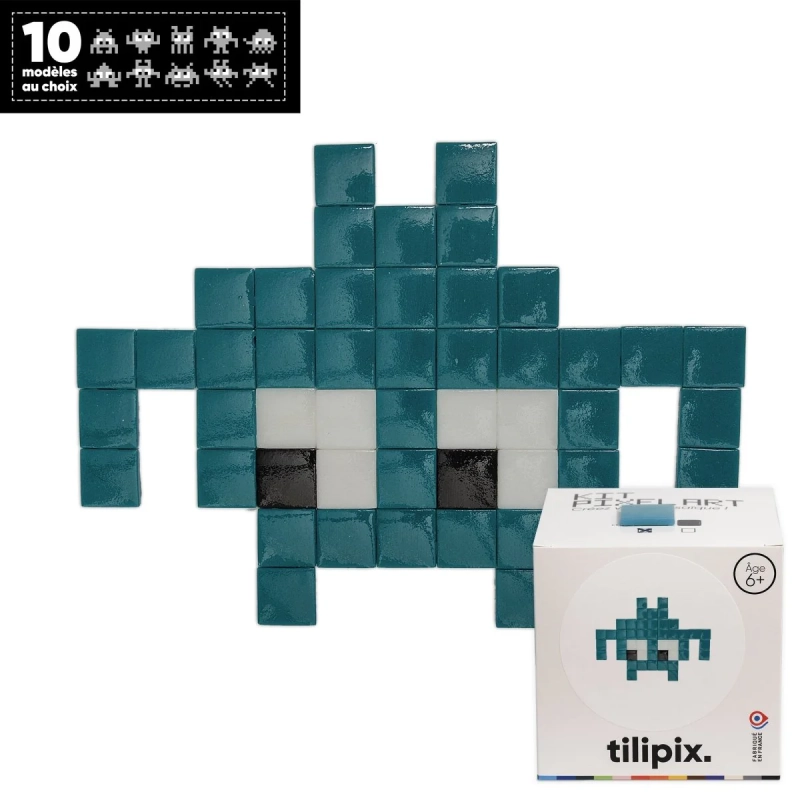 kit mosaique monster vert canard