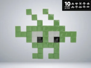 kit mosaique monster vert clair