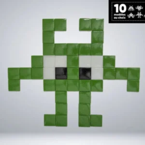 Dark green monster mosaic kit