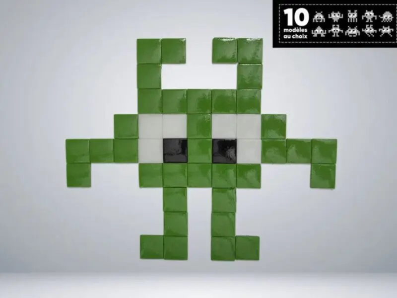 kit mosaique monster vert foncé