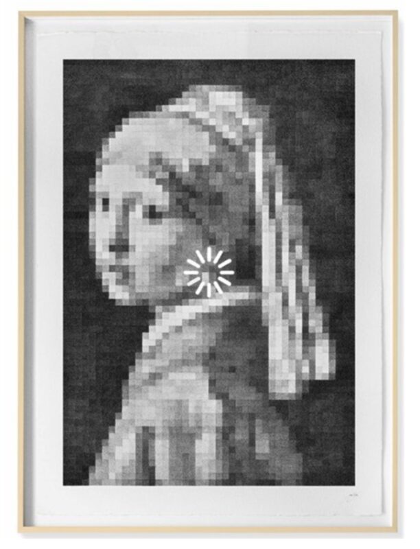 loading girl with pearl earing