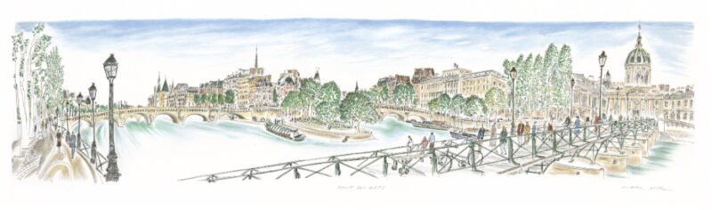 pont des arts paris, petit format