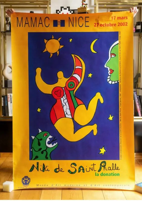 print of the exhibition «Niki de Saint Phalle, the donation»