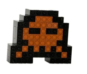 alien c dark orange (space invaders)