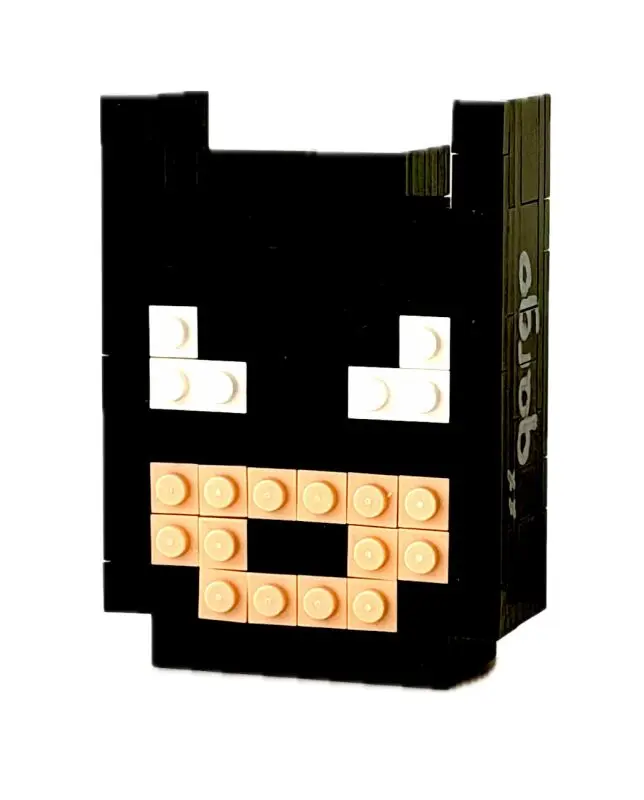 black batman head