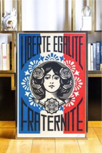 Liberty, equality, fraternity