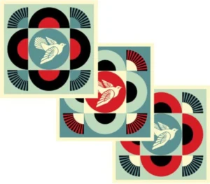dove triptych