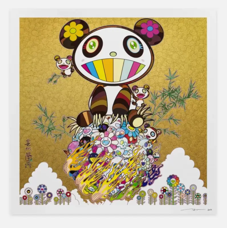takashi murakami mid summer pandas golden sky 6a2bdd2cdd42d.jpg
