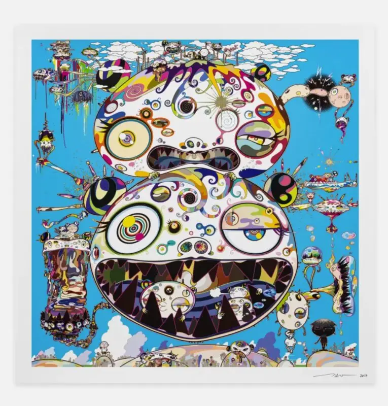 takashi murakami tan tan bo communicating with someone somewhere in the universe 6a2bdd2ce6869.jpg
