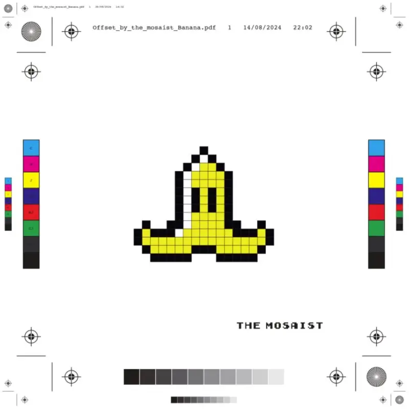 banana, print