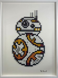 bb8, mosaïque, pièce unique