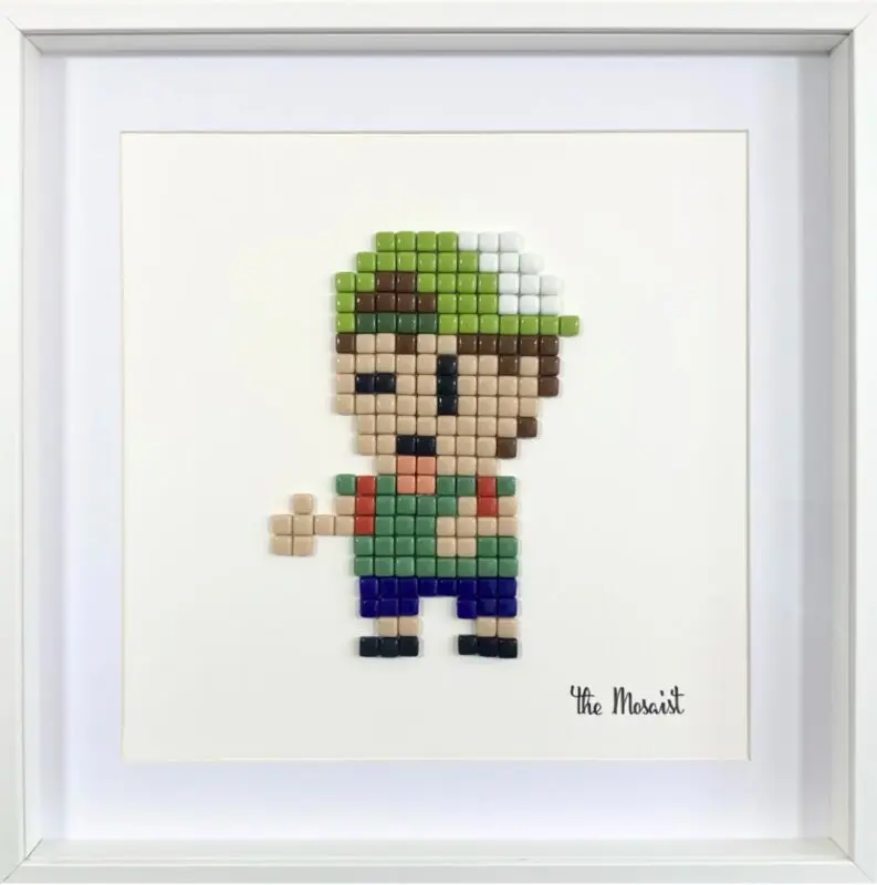 green cap