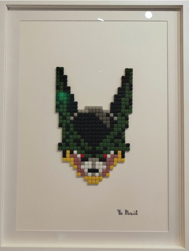 cell, mosaïque, pièce unique