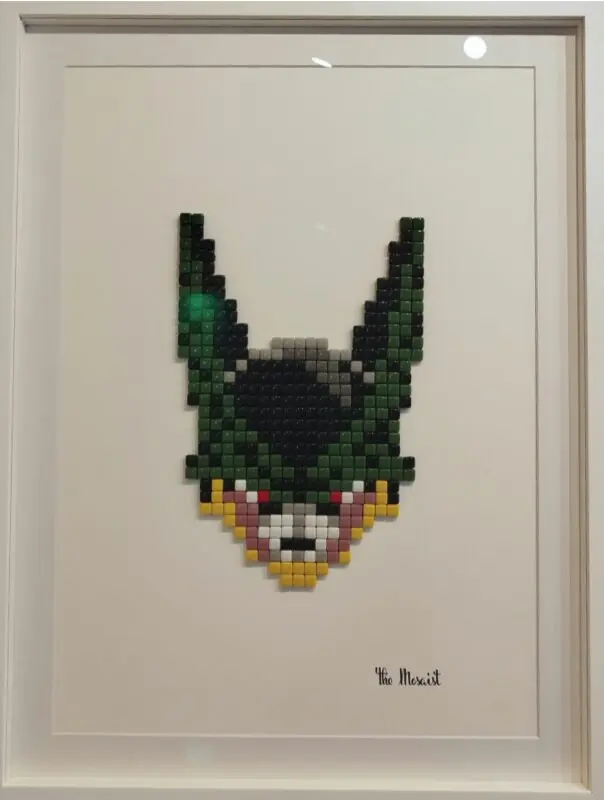 cell, mosaic, unique piece