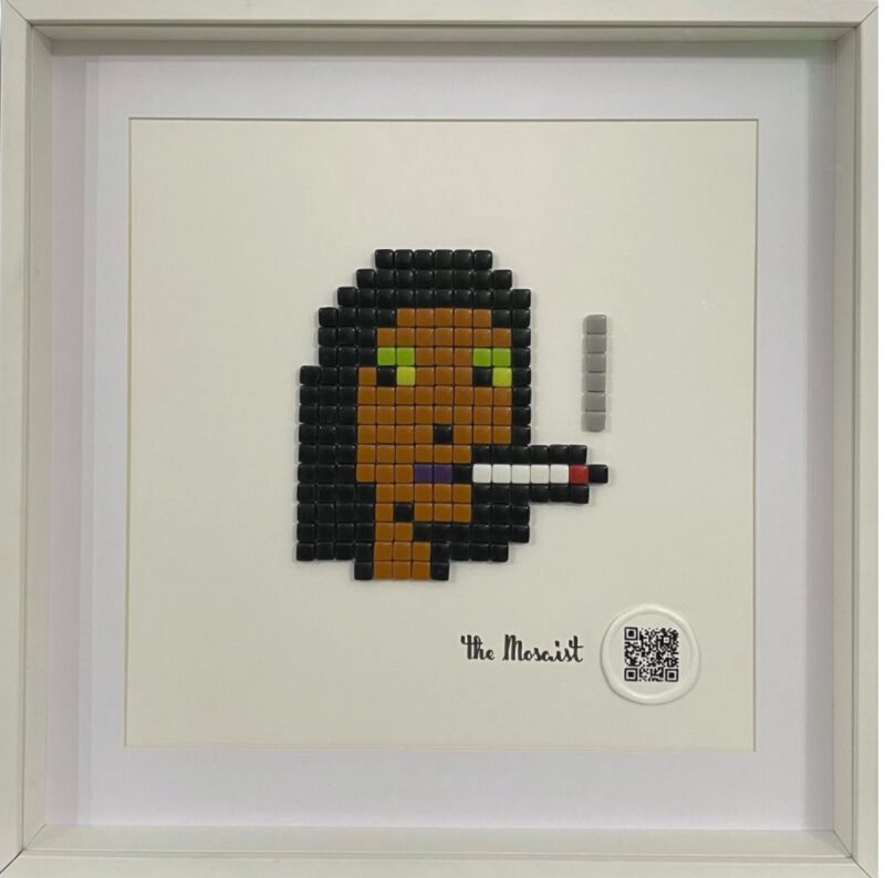 cryptopunk #4584, mosaïque