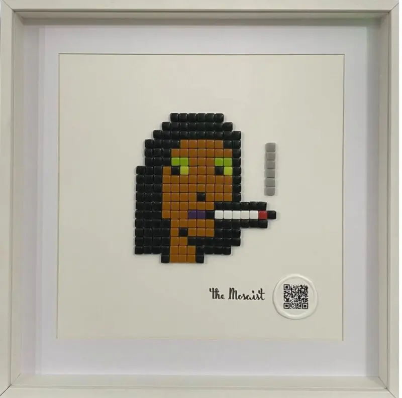 Cryptopunk #4584, mosaic