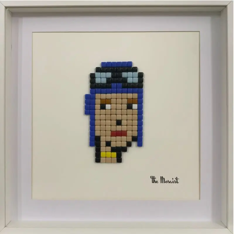 Cryptopunk #5645, mosaic
