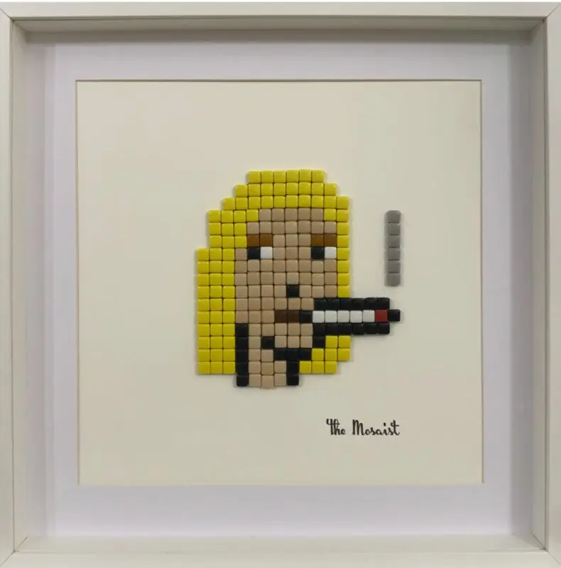 Cryptopunk #7128, mosaic