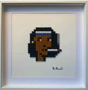 Cryptopunk #7300, mosaic