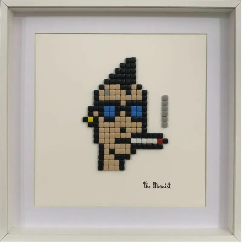 Cryptopunk #7623, mosaic