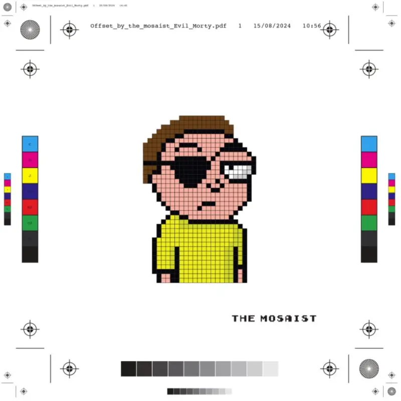 evil morty, print