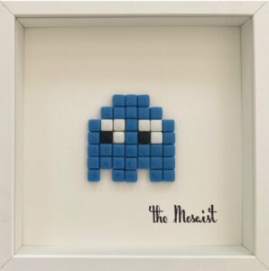 ghost blue megaman, mosaïque